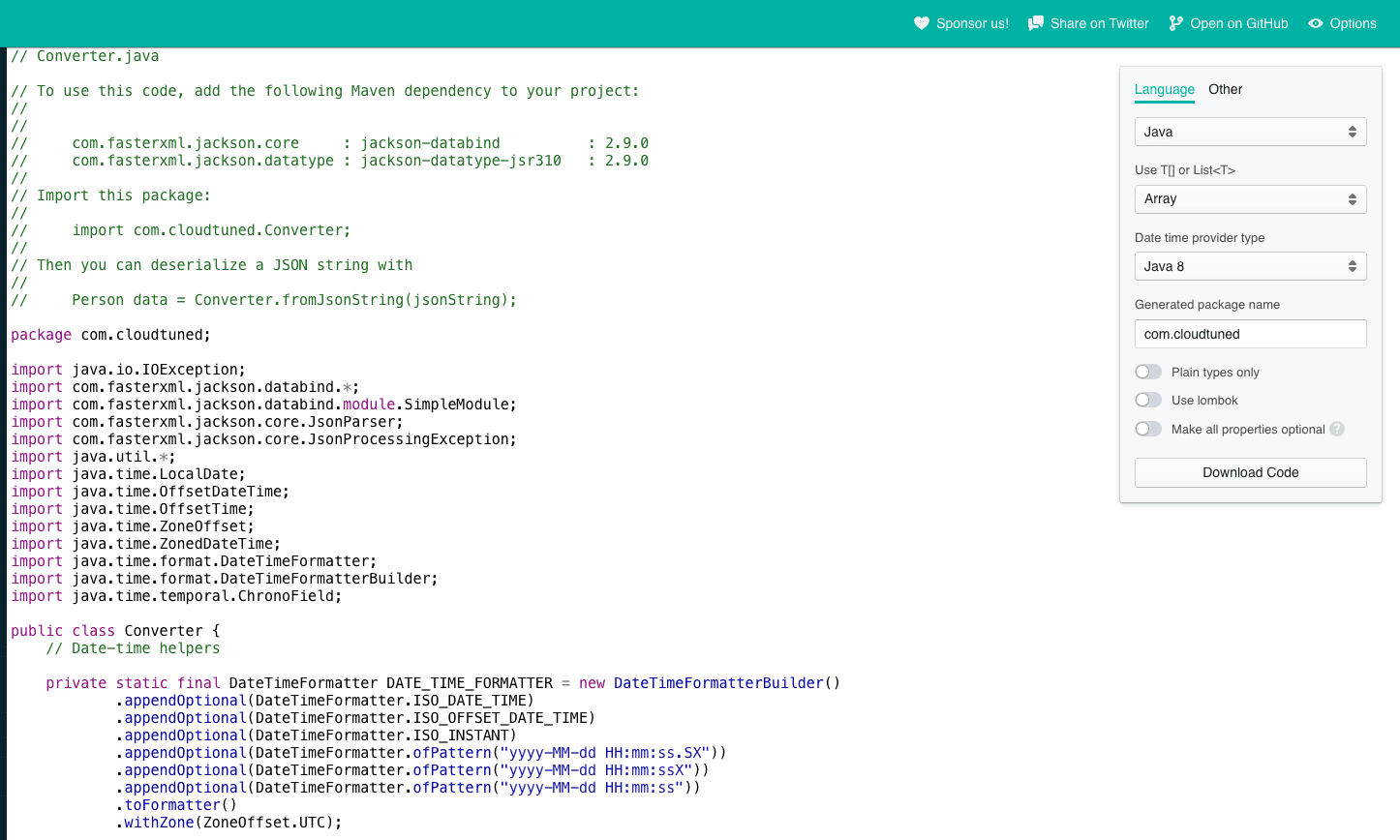 Daily Hack #day31 - Generate Code from JSON