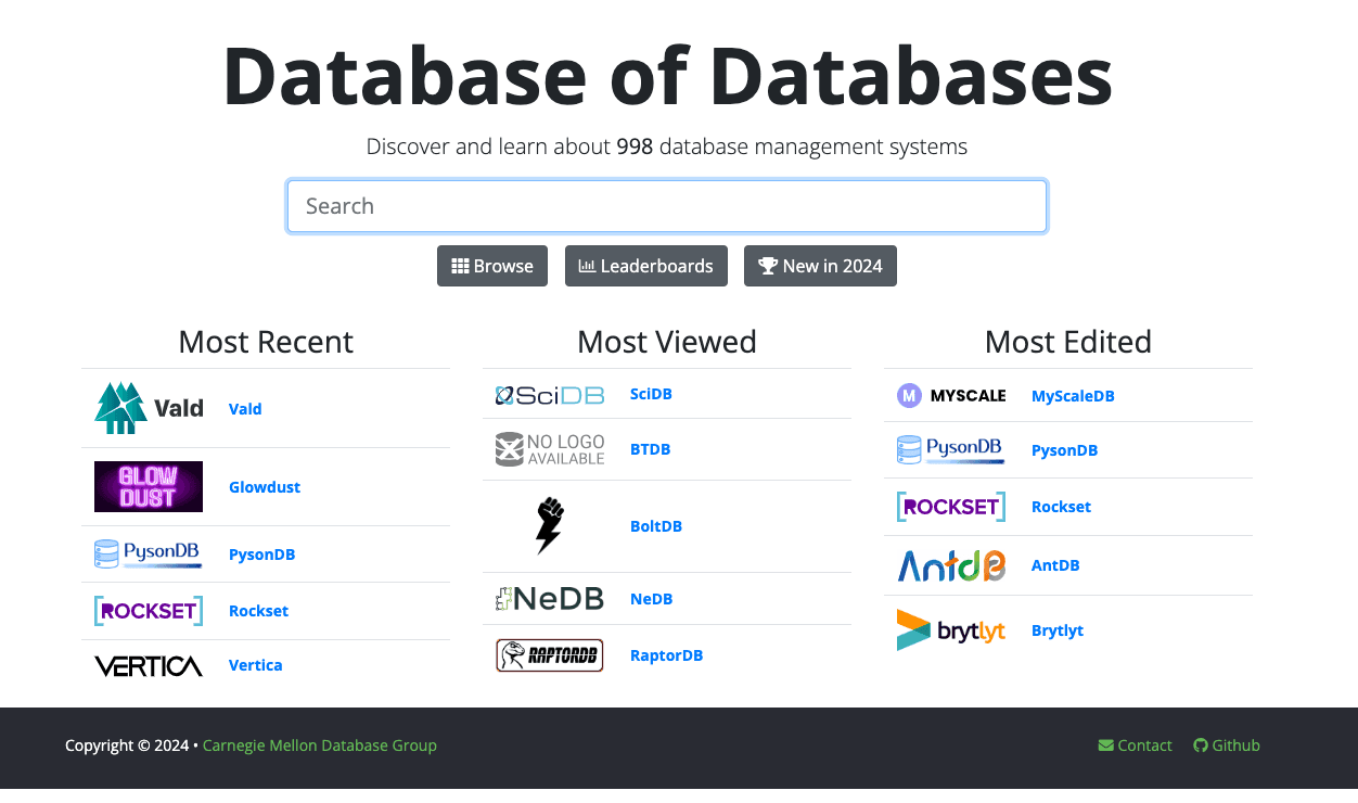 Daily Hack #day92 - DBDB.io