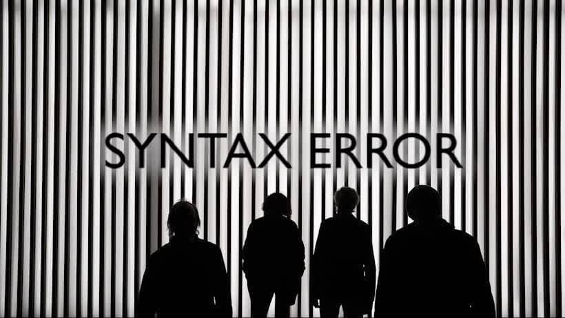 Syntax error: Unterminated quoted string