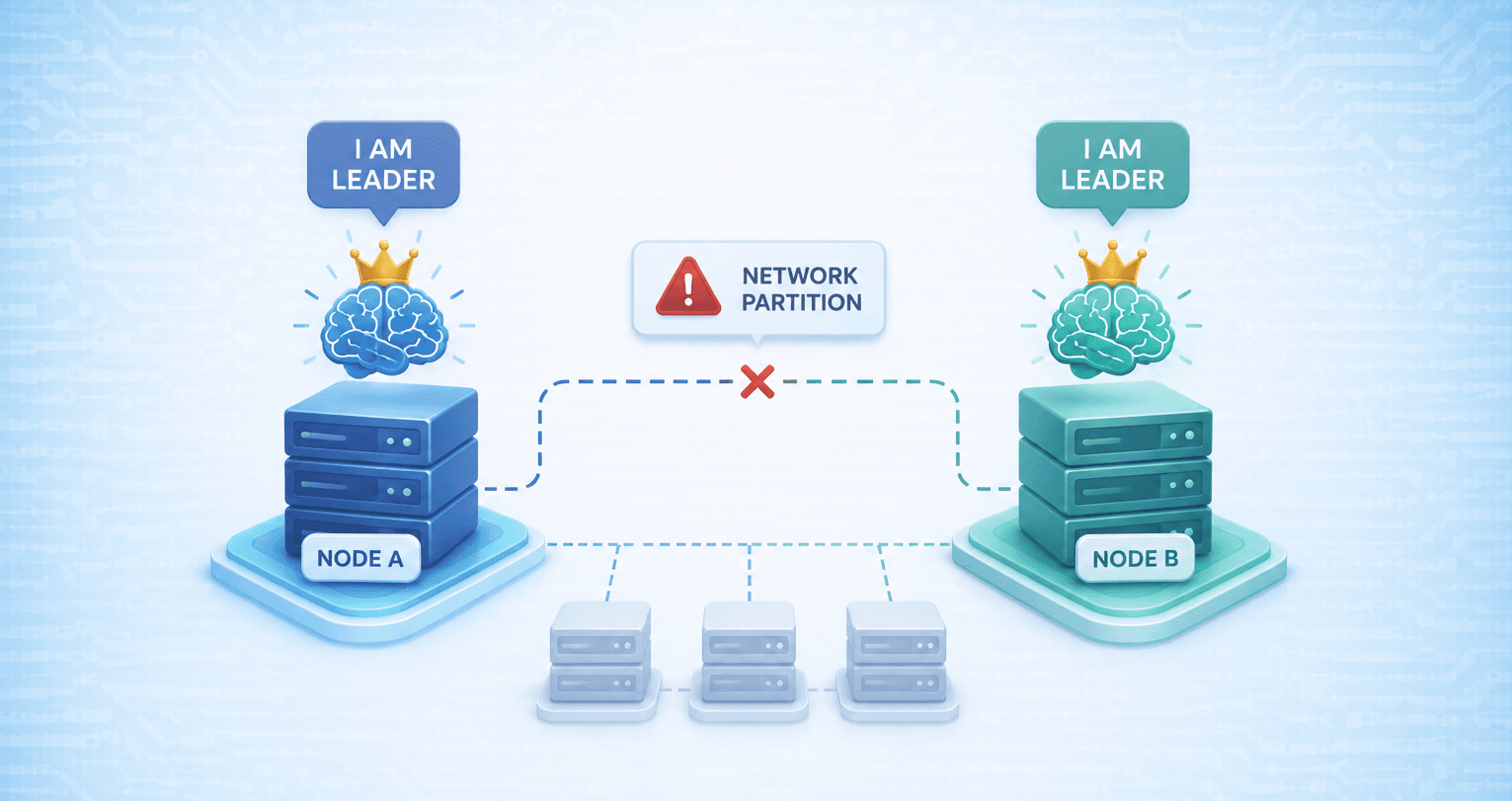 Split-Brain: When Two Nodes Both Think They're the Leader
