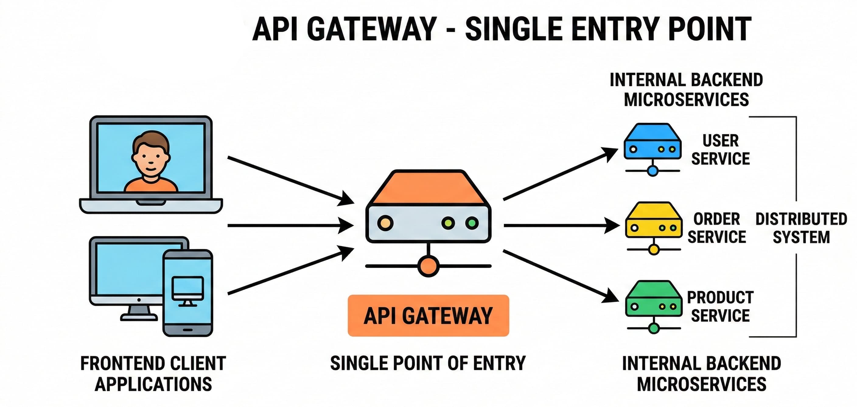 API Gateways: One Entry Point, Every Cross-Cutting Concern
